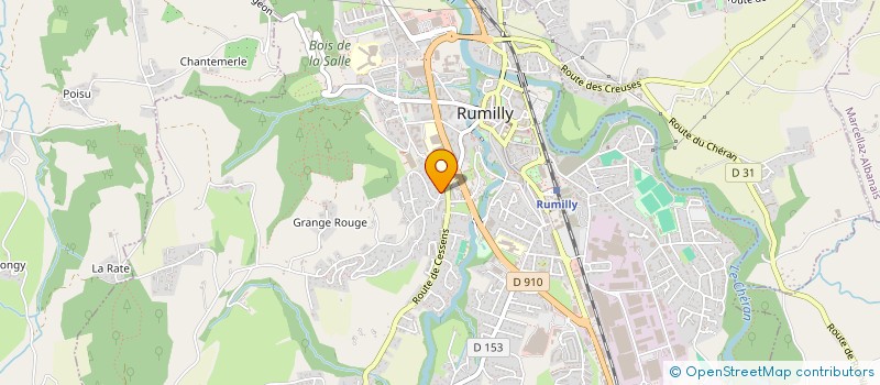 localisation de l'entreprise OFF SOCIO CULT DE L'ALBANAIS ET RUMILLY à RUMILLY