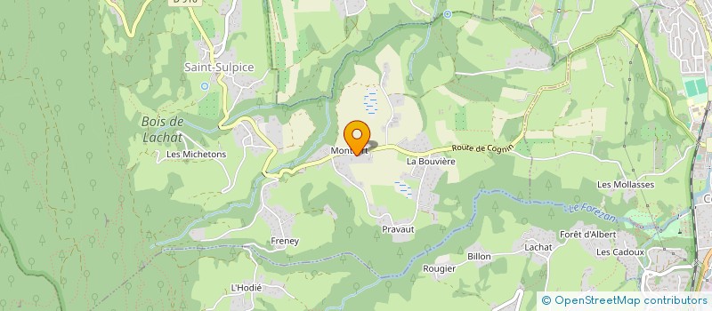 localisation de l'entreprise OFF THE ROAD AVENTURE  SAINT-SULPICE