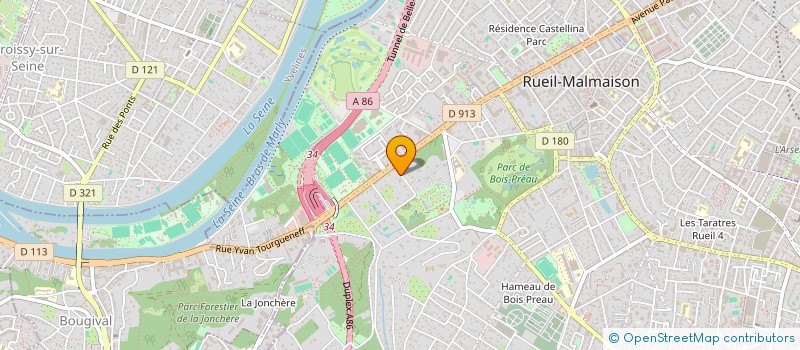 localisation de l'entreprise OFF WORKS GLOBAL à RUEIL-MALMAISON