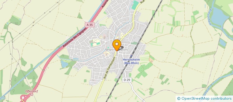 localisation de l'entreprise OFFDIS  MONSWILLER