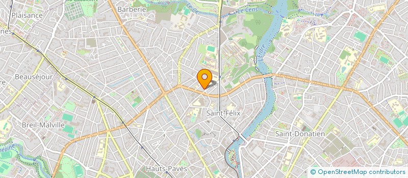 localisation de l'entreprise OFFENBACH  NANTES