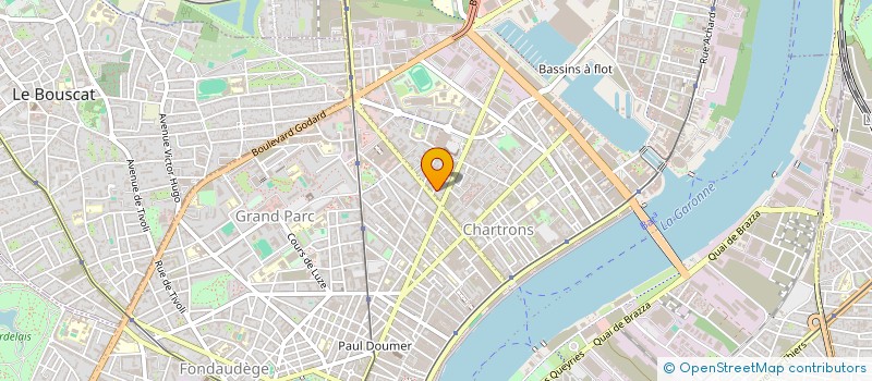 localisation de l'entreprise OFFENSIVE  BORDEAUX