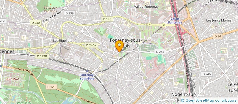 localisation de l'entreprise OFFGEN à FONTENAY-SOUS-BOIS