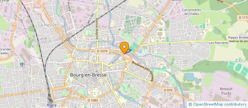 localisation de l'entreprise OFFI REGION RECHERC ENSEIGN EN KINESI à BOURG-EN-BRESSE