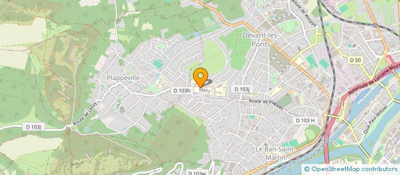 localisation de l'entreprise OFFIC MEDIAT AIDE INFORM GERONTOLO ACTIV à METZ