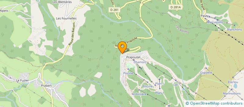 localisation de l'entreprise OFFIC TOURISME DES 7 LAUX à LES ADRETS