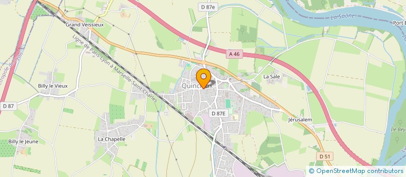 localisation de l'entreprise OFFICE 2C  SAINT-GERMAIN-AU-MONT-D'OR