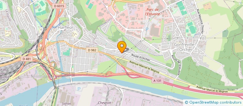 localisation de l'entreprise OFFICE ACCUEIL SOUTIEN INSERTION SOCIALE à GONFREVILLE-L'ORCHER