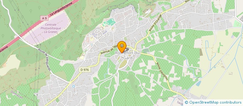 localisation de l'entreprise OFFICE ANIMAT CULTUR ROCHEFORT GARD  ROCHEFORT-DU-GARD