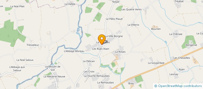 localisation de l'entreprise OFFICE-CAD  SIXT-SUR-AFF
