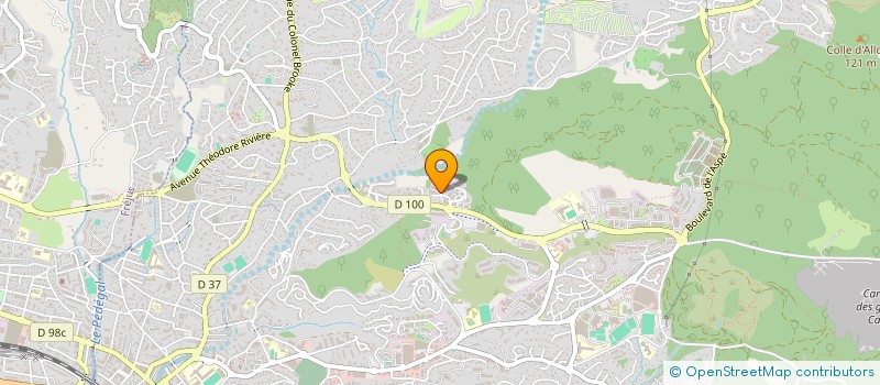 localisation de l'entreprise OFFICE CANTEEN  SAINT-RAPHAEL