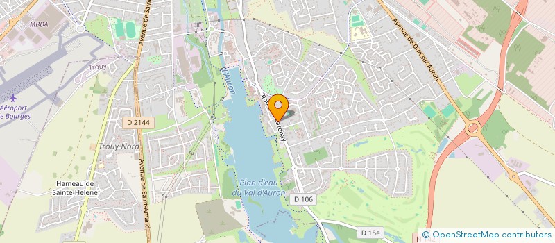 localisation de l'entreprise OFFICE CENTRAL COOPERATION A L'ECOLE  BOURGES