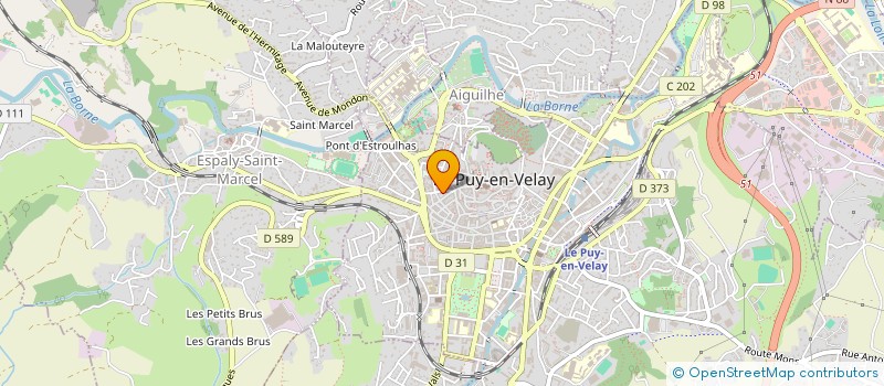 localisation de l'entreprise OFFICE CENTRAL COOPERATION A L'ECOLE 43 à LE PUY-EN-VELAY