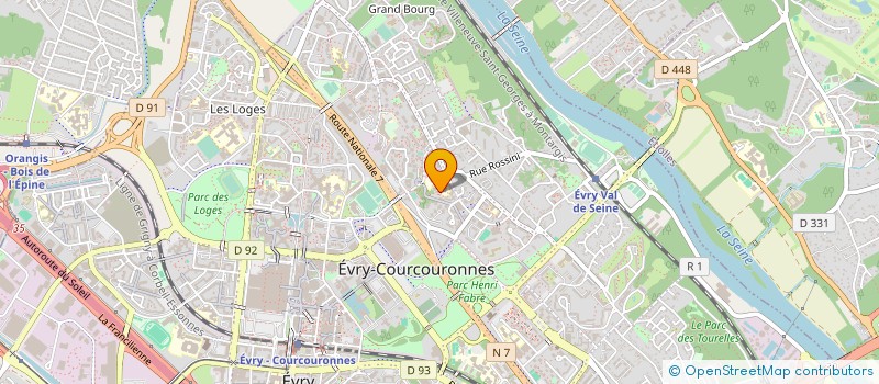 localisation de l'entreprise OFFICE CENTRAL DE COOPERATION A L'ECOLE à EVRY-COURCOURONNES