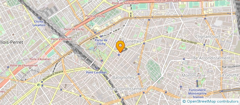 localisation de l'entreprise OFFICE CENTRAL DE TRAVAUX  PARIS