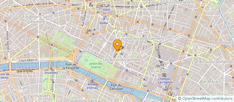 localisation de l'entreprise OFFICE CHALLENGER  PARIS