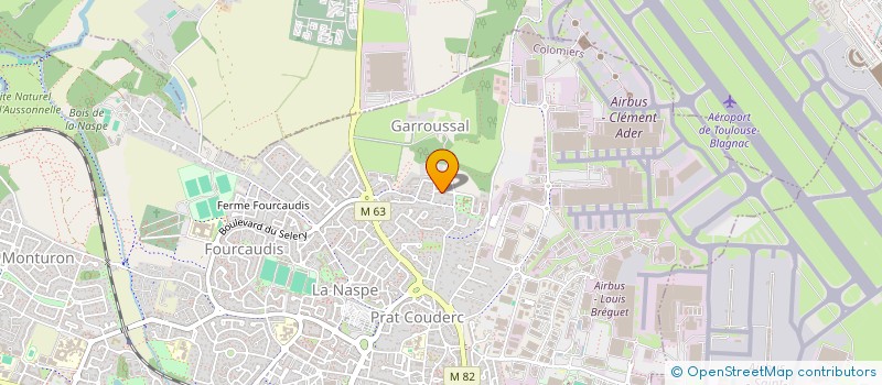 localisation de l'entreprise OFFICE & CO SUD OUEST à COLOMIERS