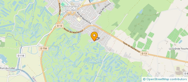 localisation de l'entreprise OFFICE.COM  VILLENEUVE-EN-RETZ