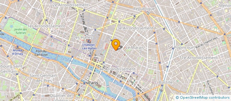 localisation de l'entreprise OFFICE COMMERC EXTER RECHER ETUDE MARCHE à PARIS