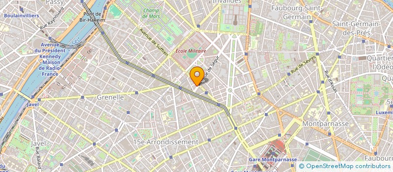 localisation de l'entreprise OFFICE COMMERCIAL PRODUITS BATIMENT à PARIS