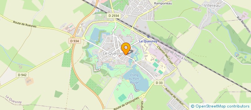 localisation de l'entreprise OFFICE COMMUNAL D ANIMATION CULTURELLE à LE QUESNOY