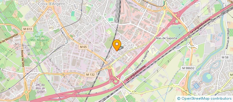 localisation de l'entreprise OFFICE CONSEIL DU PARTICULIER à MONTPELLIER