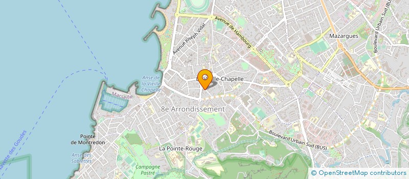 localisation de l'entreprise OFFICE CONSEIL INGENIERIE FORMATION  MARSEILLE