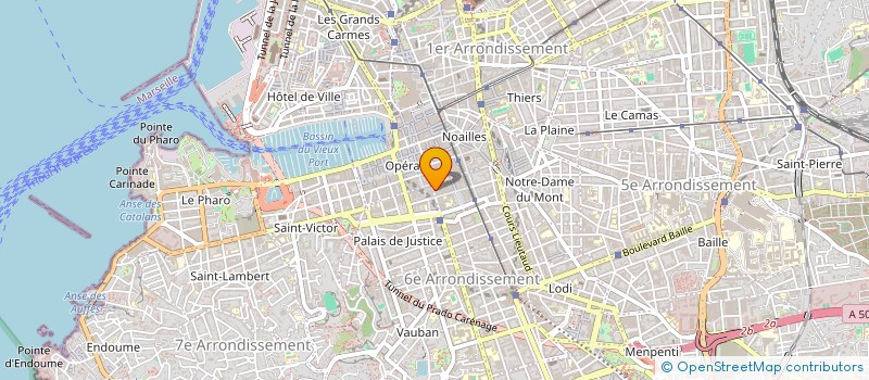localisation de l'entreprise OFFICE CONSULTANT à MARSEILLE