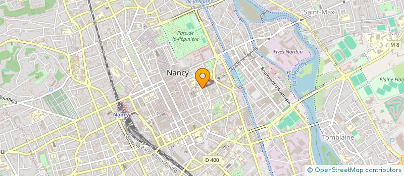 localisation de l'entreprise OFFICE CULTUREL DE NANCY  NANCY