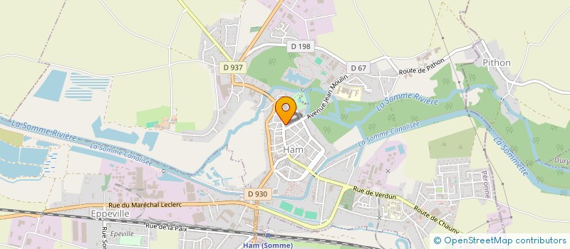 localisation de l'entreprise OFFICE CULTUREL MUNICIPAL DE BROUCHY  BROUCHY