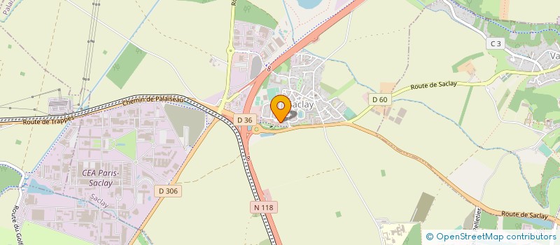 localisation de l'entreprise OFFICE D'AIDE AUX TRANSPORTS  BIEVRES