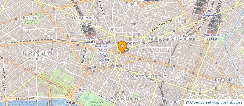 localisation de l'entreprise OFFICE D'ASSURANCE TRANSMISSION  PARIS