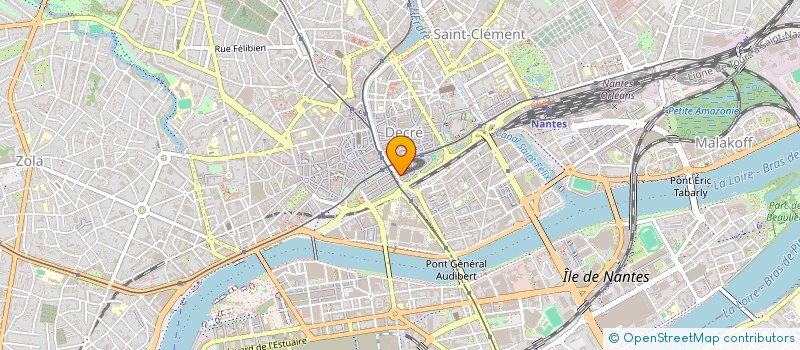 localisation de l'entreprise OFFICE D INFORMATIONS ET DE SERVICES POUR L EDUCATION OFISE à NANTES