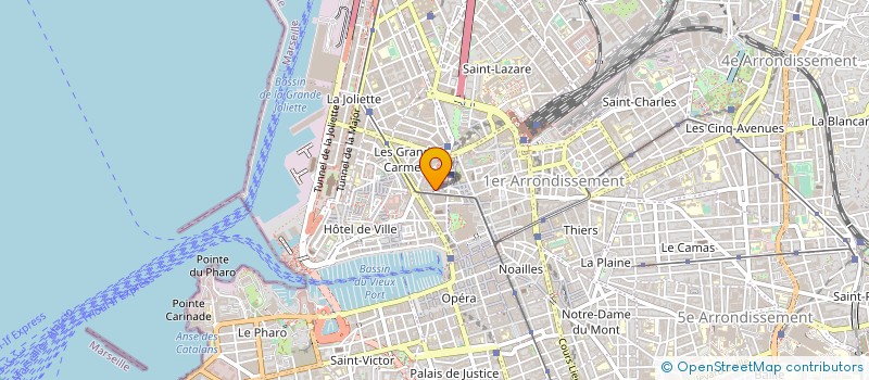 localisation de l'entreprise OFFICE DE GESTION ET ECONOMIE APPLIQUEE à MARSEILLE