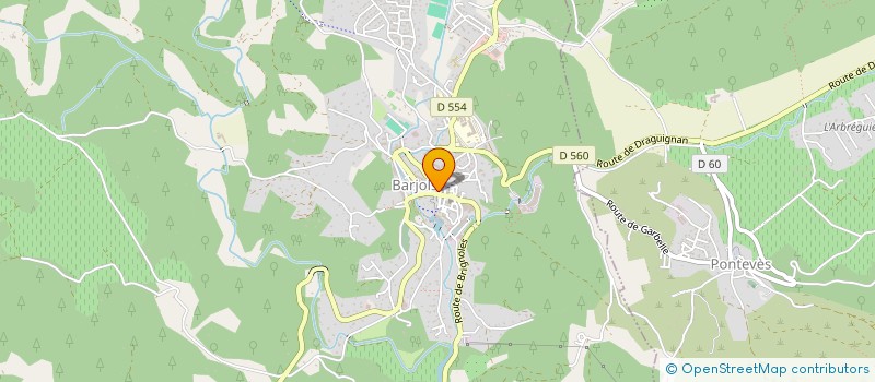 localisation de l'entreprise OFFICE DE LA CULTURE PROVENCE VERDON à BARJOLS