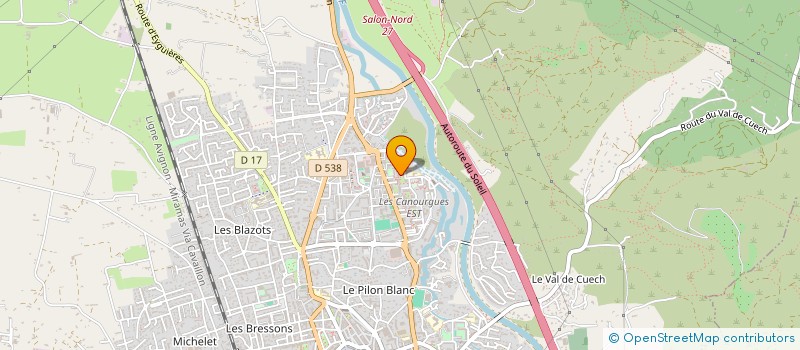 localisation de l'entreprise OFFICE DE LA JEUNESSE ET DES SPORTS à SALON-DE-PROVENCE