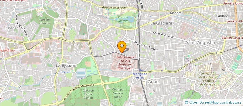 localisation de l'entreprise OFFICE DE PROMOTION DES BOIS à MERIGNAC