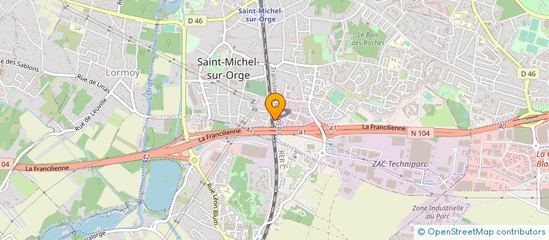 localisation de l'entreprise OFFICE DE SERVICES EN BATIMENT à SAINT-MICHEL-SUR-ORGE