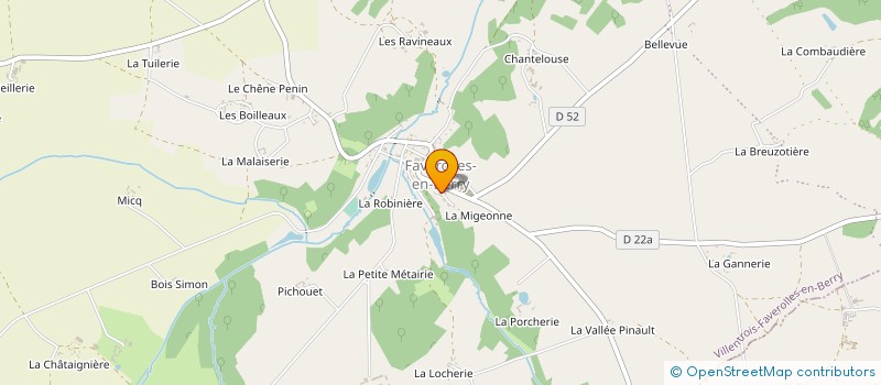 localisation de l'entreprise OFFICE DE TOURISME à VALENCAY