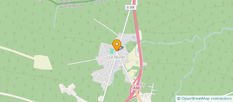 localisation de l'entreprise OFFICE DE TOURISME  MOUSTEY