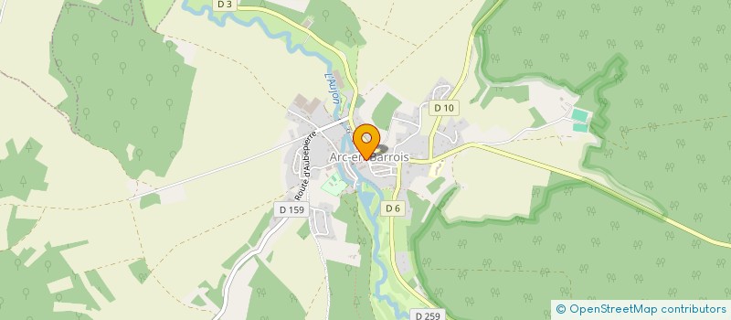localisation de l'entreprise OFFICE DE TOURISME à ARC-EN-BARROIS