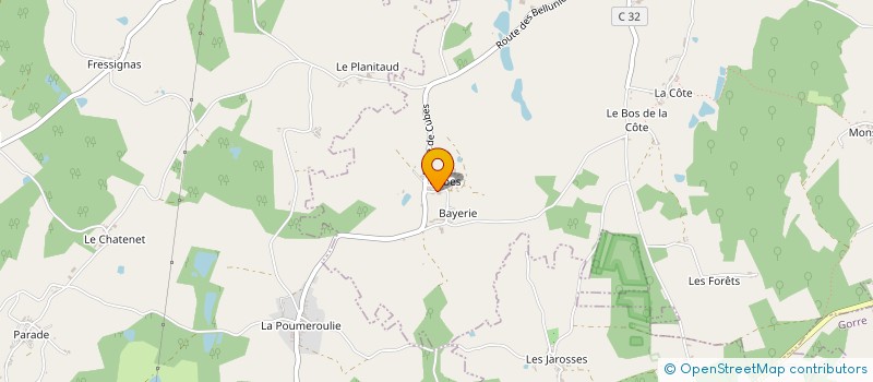 localisation de l'entreprise OFFICE DE TOURISME  SAINT-LAURENT-SUR-GORRE