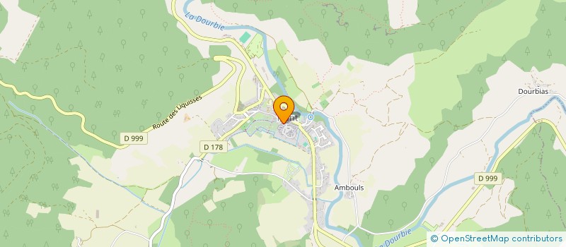 localisation de l'entreprise OFFICE DE TOURISME  NANT