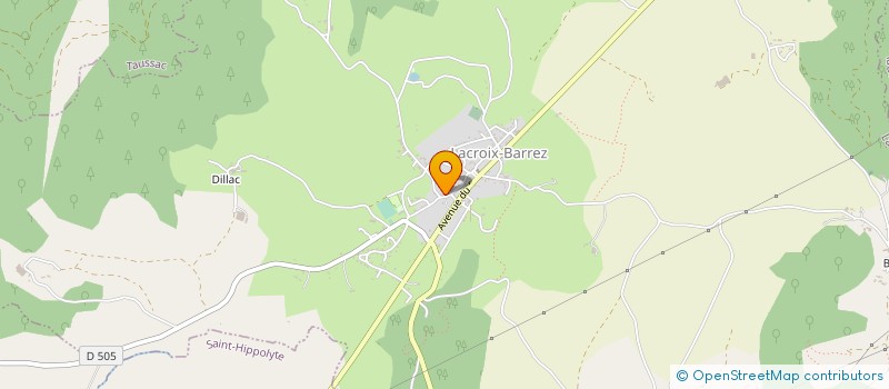 localisation de l'entreprise OFFICE DE TOURISME  MUR-DE-BARREZ