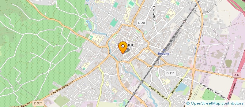 localisation de l'entreprise OFFICE DE TOURISME à BEAUNE