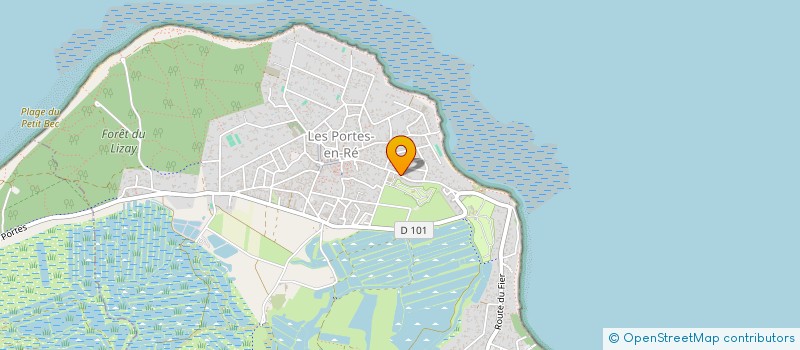 localisation de l'entreprise OFFICE DE TOURISME  LES PORTES-EN-RE