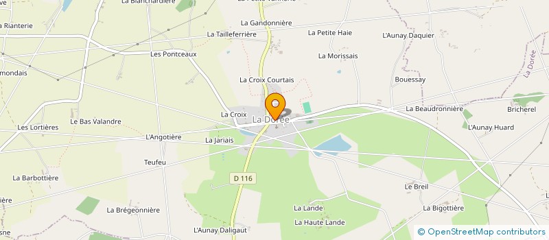 localisation de l'entreprise OFFICE DE TOURISME CANTON DE LANDIVY à LANDIVY