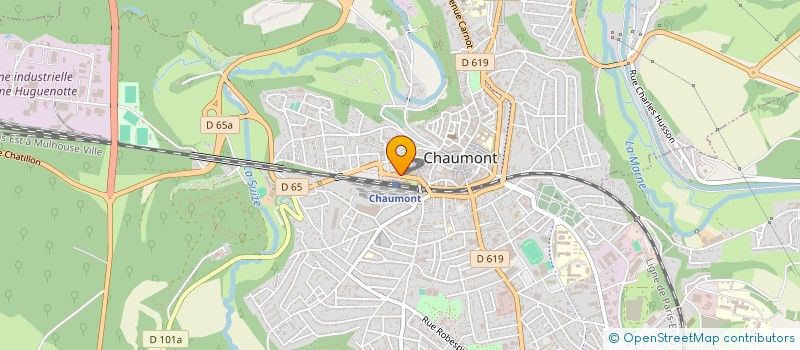 localisation de l'entreprise OFFICE DE TOURISME CHAUMONT DESTINATIONS à CHAUMONT