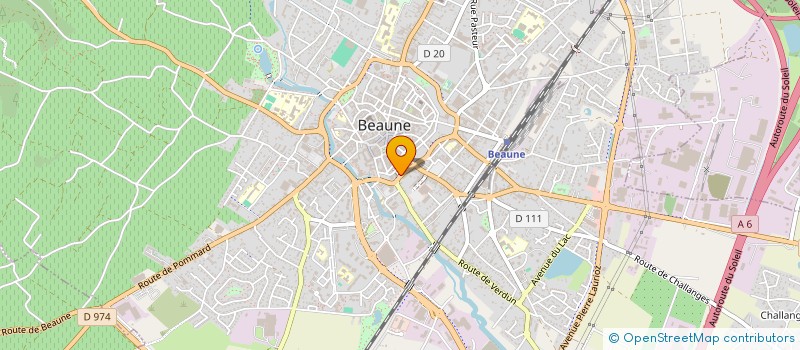 localisation de l'entreprise OFFICE DE TOURISME DE BEAUNE à BEAUNE