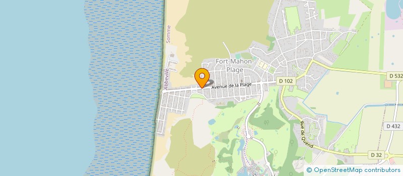 localisation de l'entreprise OFFICE DE TOURISME DE FORT MAHON PLAGE  FORT-MAHON-PLAGE